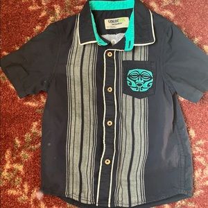 Boys short sleeve button down
